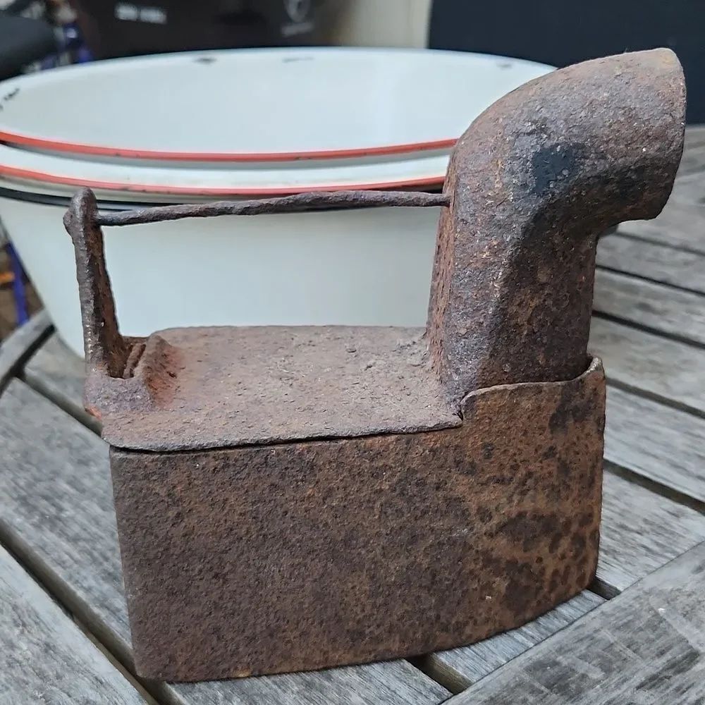 Vintage Coal Iron Cast Iron